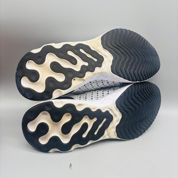 Nike Shoes Mens 11 White Epic Phantom React Flyknit Slip On Running Sneakers - Picture 8 of 10